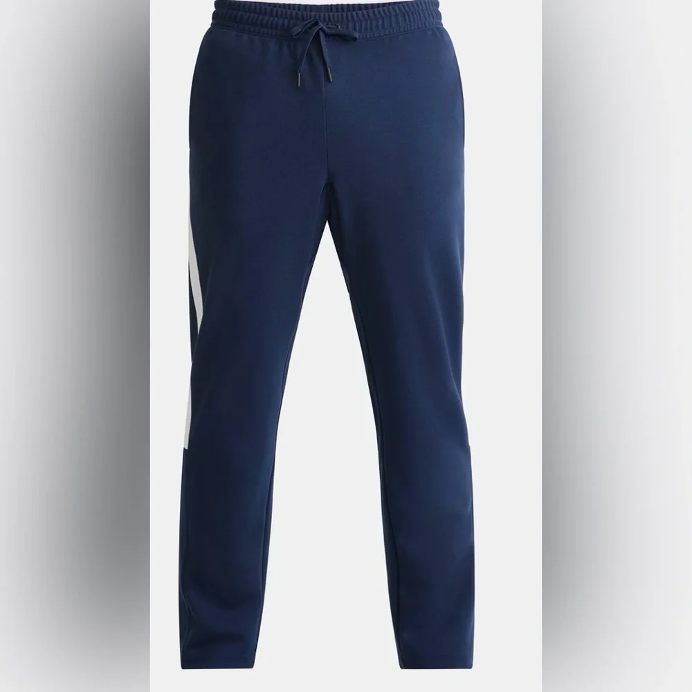NWT Athletic Works Men’s Blue‎ Tricot Track Pants 2XL Active Joggers